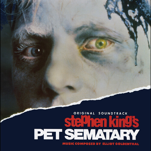 Stephen King's Pet Sematary (Music from the Motion Picture) - NEON GREEN WITH ORANGE SWIRL "DEAD CATSEYE" VINYL